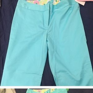 🌸🌷Lilly Pulitzer Tippi Blue pants. Size 4 NWT 🌸
